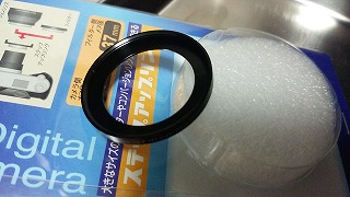 OLYMPUS SZ14 レンズフィルタ装着