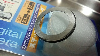 OLYMPUS SZ14 レンズフィルタ装着