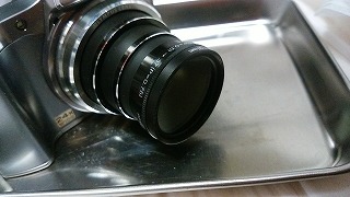OLYMPUS SZ14 レンズフィルタ装着