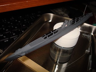 アオシマ 1/700 日本潜水艦 伊-58