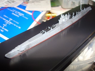 アオシマ 1/700 日本潜水艦 伊-58