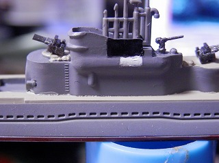 アオシマ 1/700 日本潜水艦 伊-401