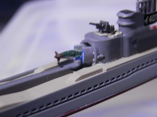 アオシマ 1/700 日本潜水艦 伊-401