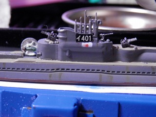 アオシマ 1/700 日本潜水艦 伊-401